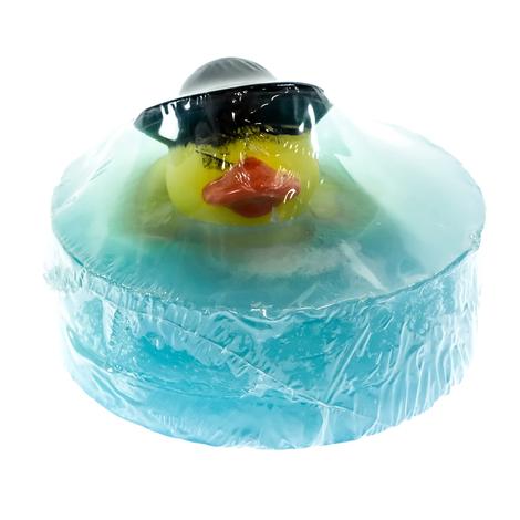 Green Bubble Gorgeous Pirate Lavender Rubber Duck Soap